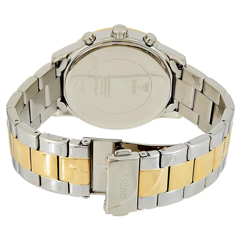 Guess Solar Crystal White Dial Ladies Watch | W1070L8